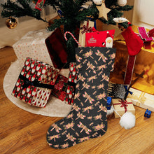 Load image into Gallery viewer, Gathering Yellow Black Christmas Stocking
