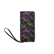 Load image into Gallery viewer, Neon Floral Elks Women&#39;s Clutch Purse
