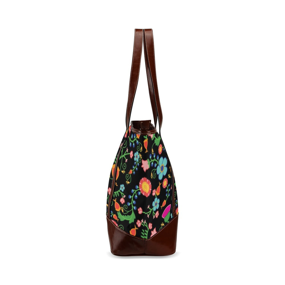 Bee Spring Night Tote Handbag