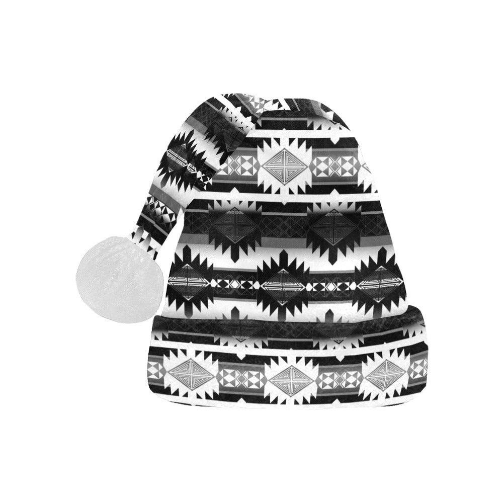 Okotoks Black and White Santa Hat