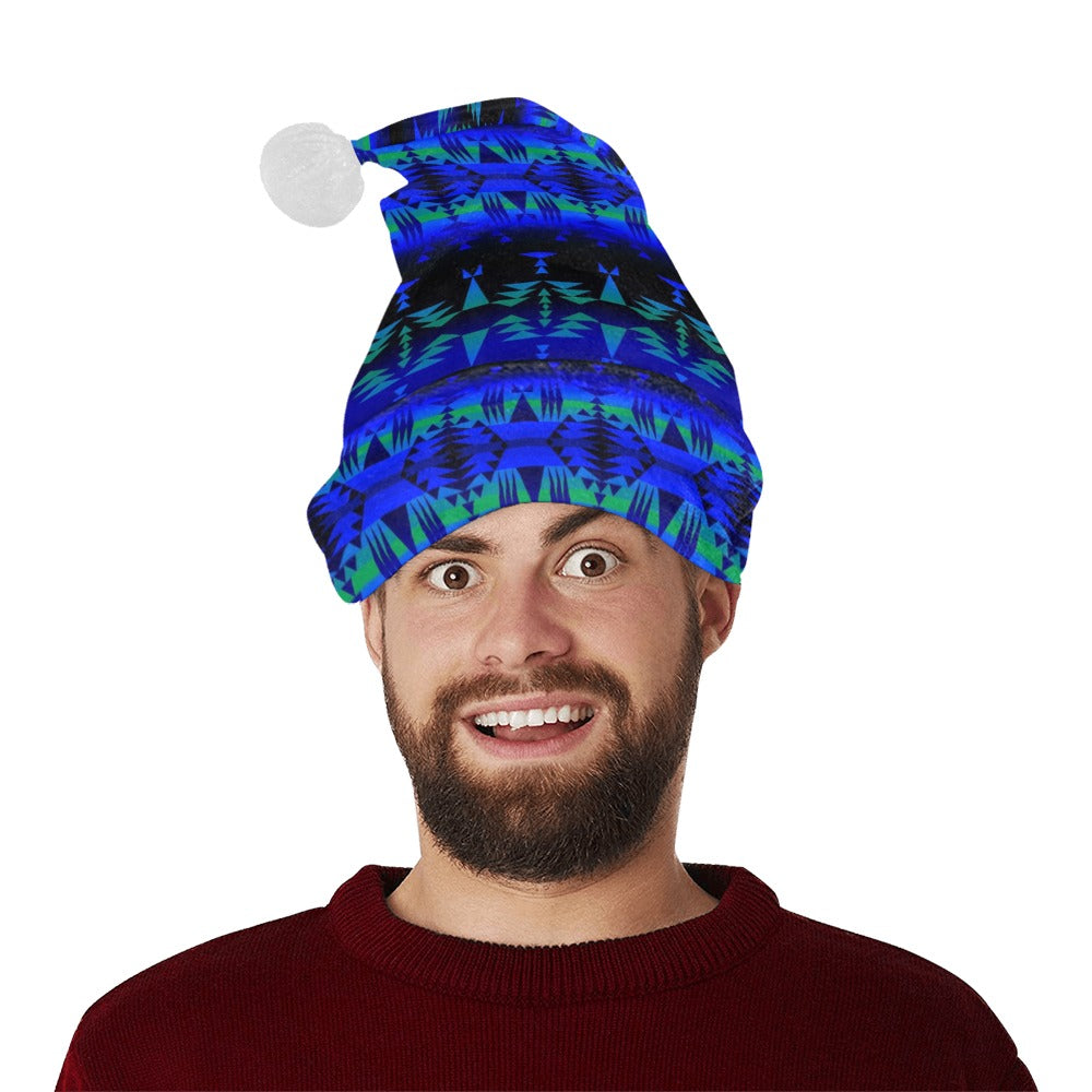 Between the Blue Ridge Mountains Santa Hat