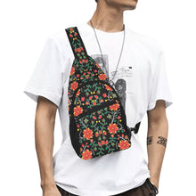 Load image into Gallery viewer, Floral Beadwork Six Bands Chest Bag
