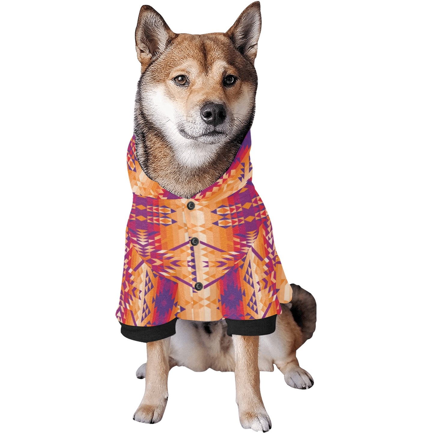 Desert Geo Pet Dog Hoodie