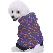 Load image into Gallery viewer, Gathering Purple Pet Dog Hoodie
