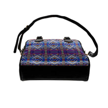 Load image into Gallery viewer, Medicine Blessing Blue Shoulder Handbag
