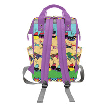 Load image into Gallery viewer, Prairie Bison Multi-Function Diaper Backpack/Diaper Bag
