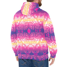 Load image into Gallery viewer, Soleil Overlay Men&#39;s Long Sleeve Fleece Hoodie
