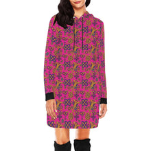 Load image into Gallery viewer, Rainbow Tomorrow Tulip Hoodie Dress
