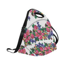 Load image into Gallery viewer, Kokum&#39;s Revenge White Neoprene Lunch Bag/Large
