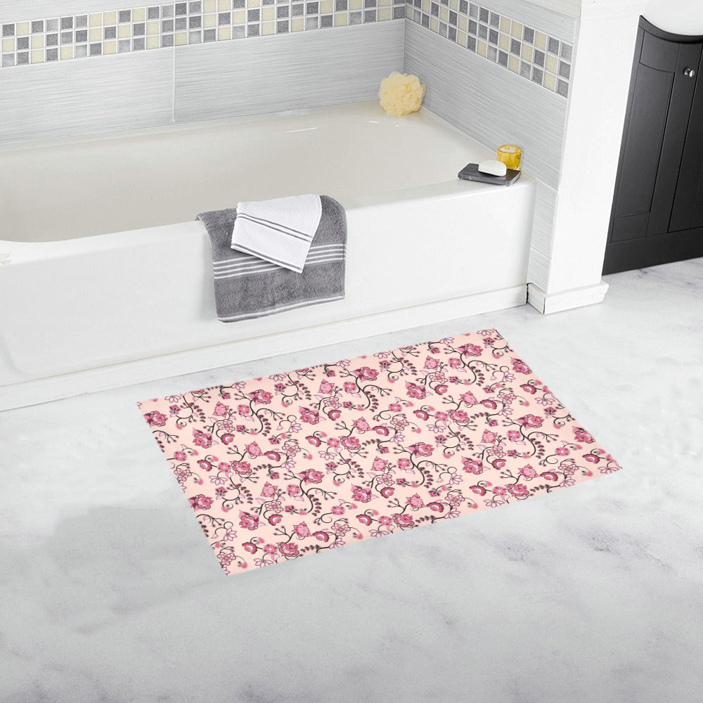 Floral Amour Bath Rug 16''x 28''