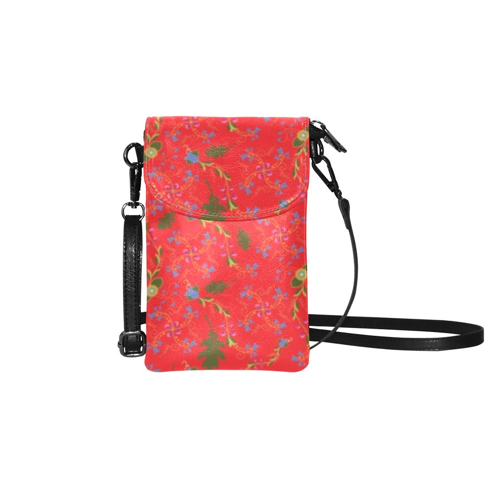 Vine Life Scarlet Small Cell Phone Purse