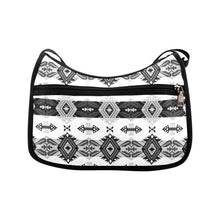 Load image into Gallery viewer, Sovereign Nation Black and White Crossbody Bags
