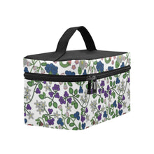 Load image into Gallery viewer, Grandmother Stories White Cosmetic Bag/Large
