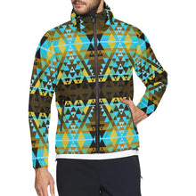 Load image into Gallery viewer, Writing on Stone Broken Lodge Men&#39;s Windbreaker
