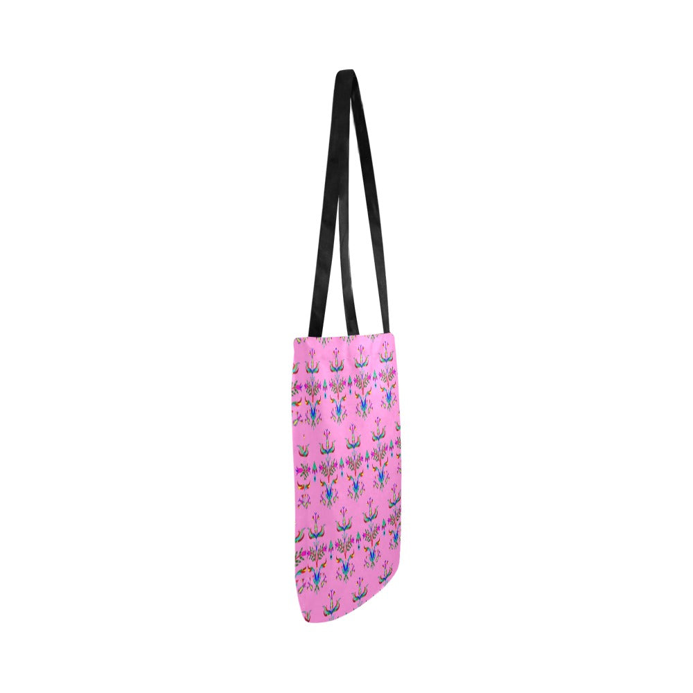 Dakota Damask Cheyenne Pink Reusable Shopping Bag
