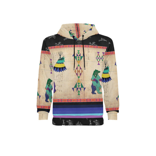 Bear Ledger Black Sky Fleece Hoodie