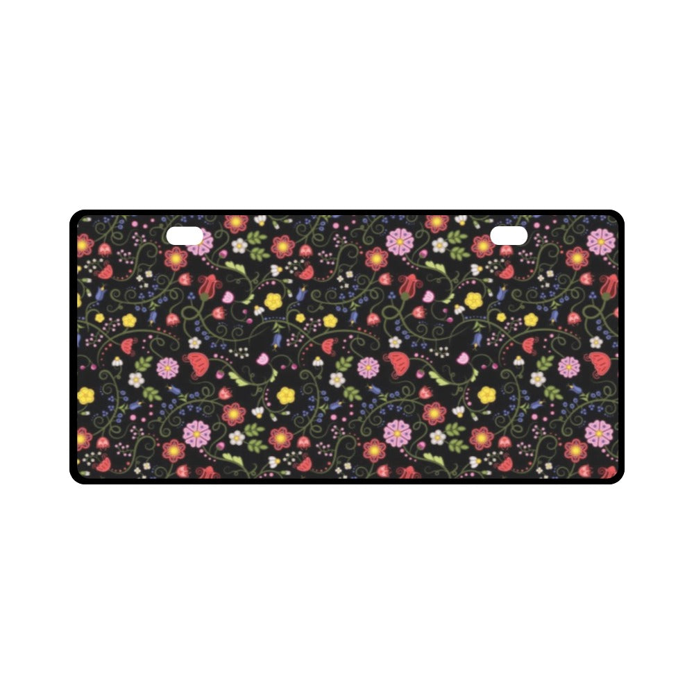 Nipin Blossom Midnight License Plate