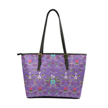 Load image into Gallery viewer, First Bloom Royal Leather Tote Bag
