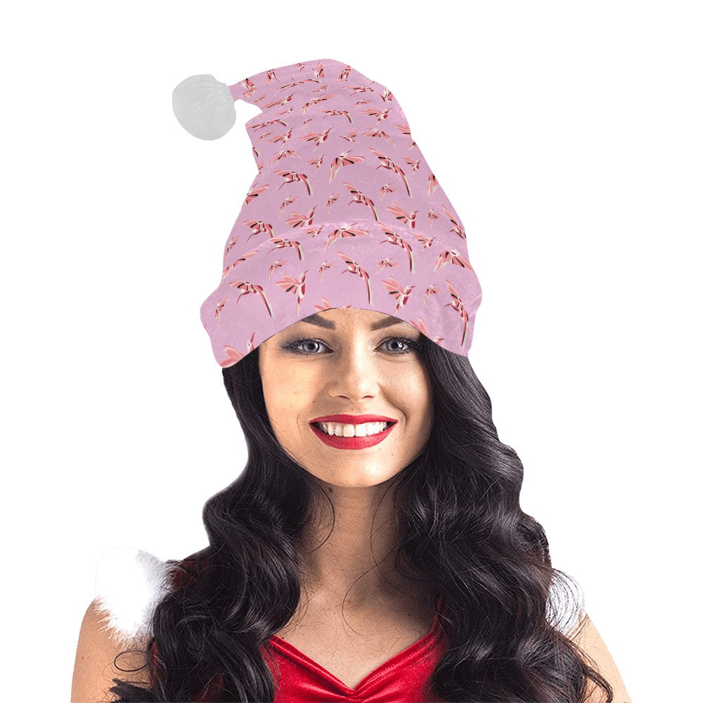 Strawberry Pink Santa Hat