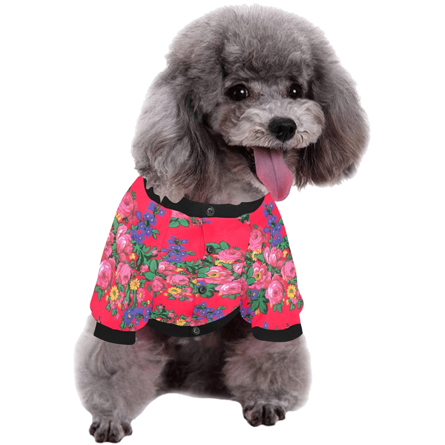 Kokum's Revenge Dahlia Pet Dog Round Neck Shirt