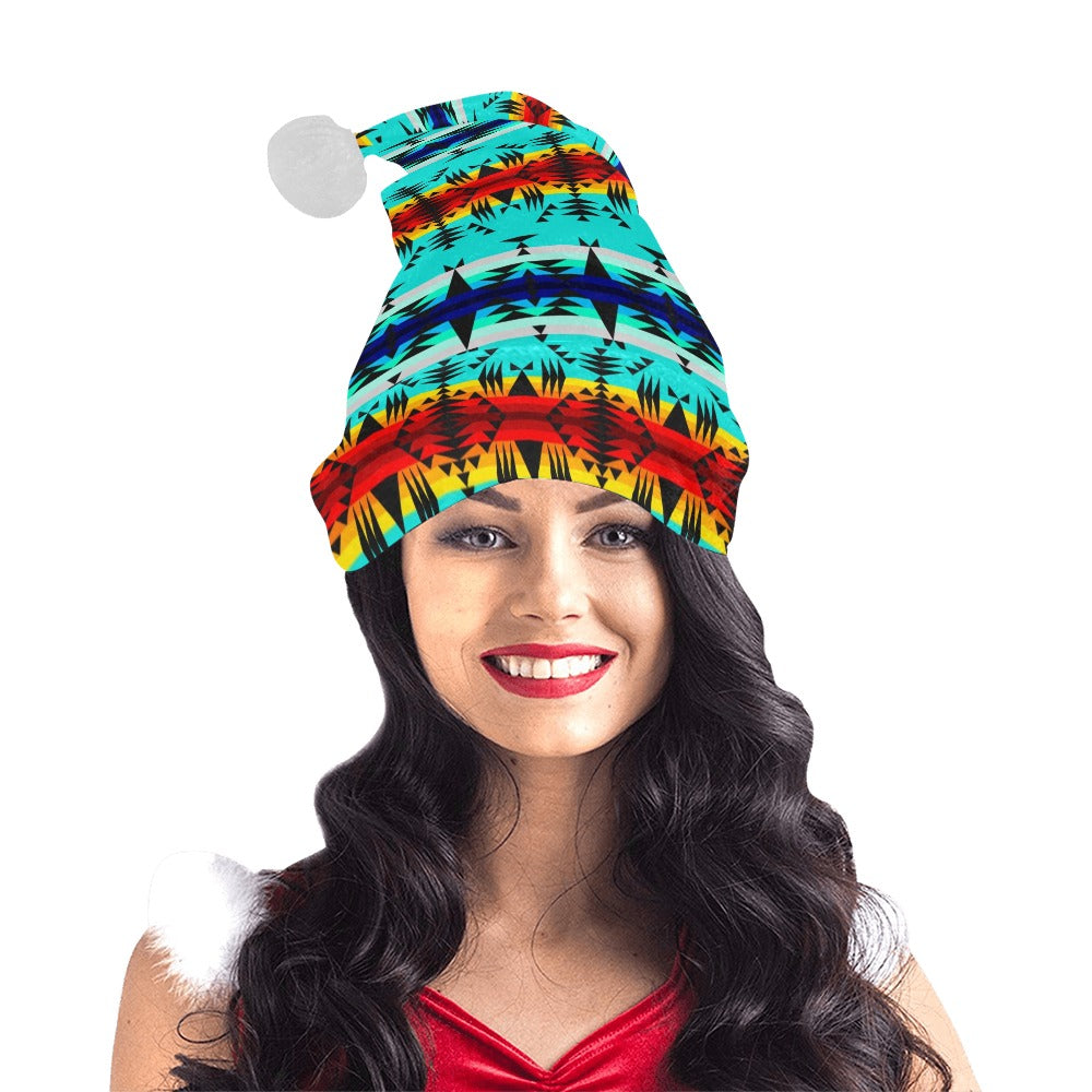 Between the Mountains Santa Hat