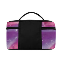 Load image into Gallery viewer, Animal Ancestors 7 Aurora Gases Pink and Purple Cosmetic Bag
