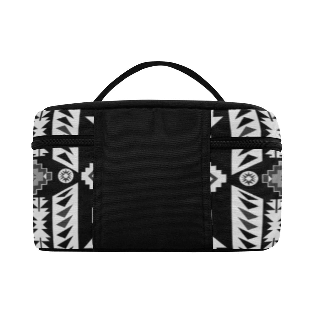 Chiefs Mountain Black and White Cosmetic Bag