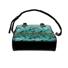 Load image into Gallery viewer, Takwakin Harvest Turquoise Shoulder Handbag
