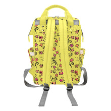 Load image into Gallery viewer, Key Lime Star Multi-Function Diaper Backpack/Diaper Bag
