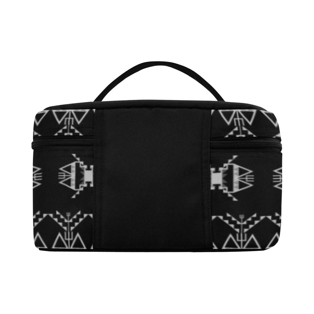 Sacred Trust Black Cosmetic Bag