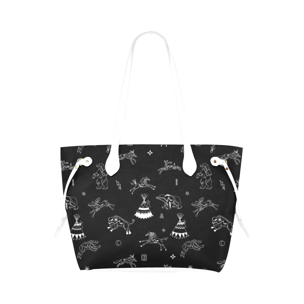 Ledger Dables Black Clover Canvas Tote Bag