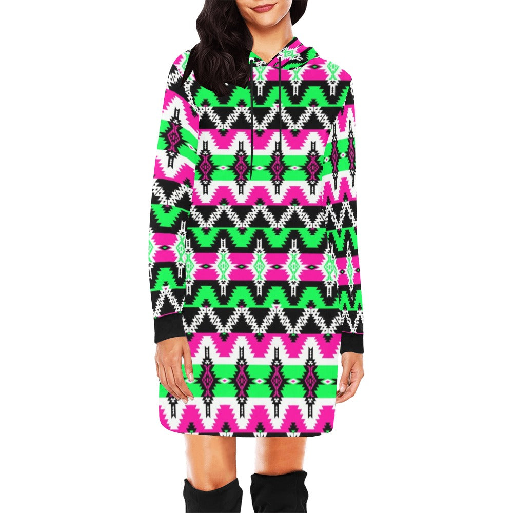 Two Spirit Ceremony Hoodie Dress