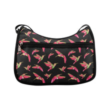 Load image into Gallery viewer, Red Swift Colourful Black Crossbody Bags
