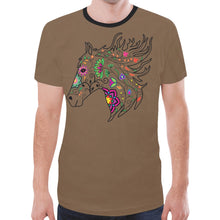 Load image into Gallery viewer, Horse Spirit Guide (Dark Brown) New T-shirt for Men
