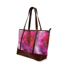 Load image into Gallery viewer, Animal Ancestors 8 Gaseous Clouds Pink and Red Tote Handbag
