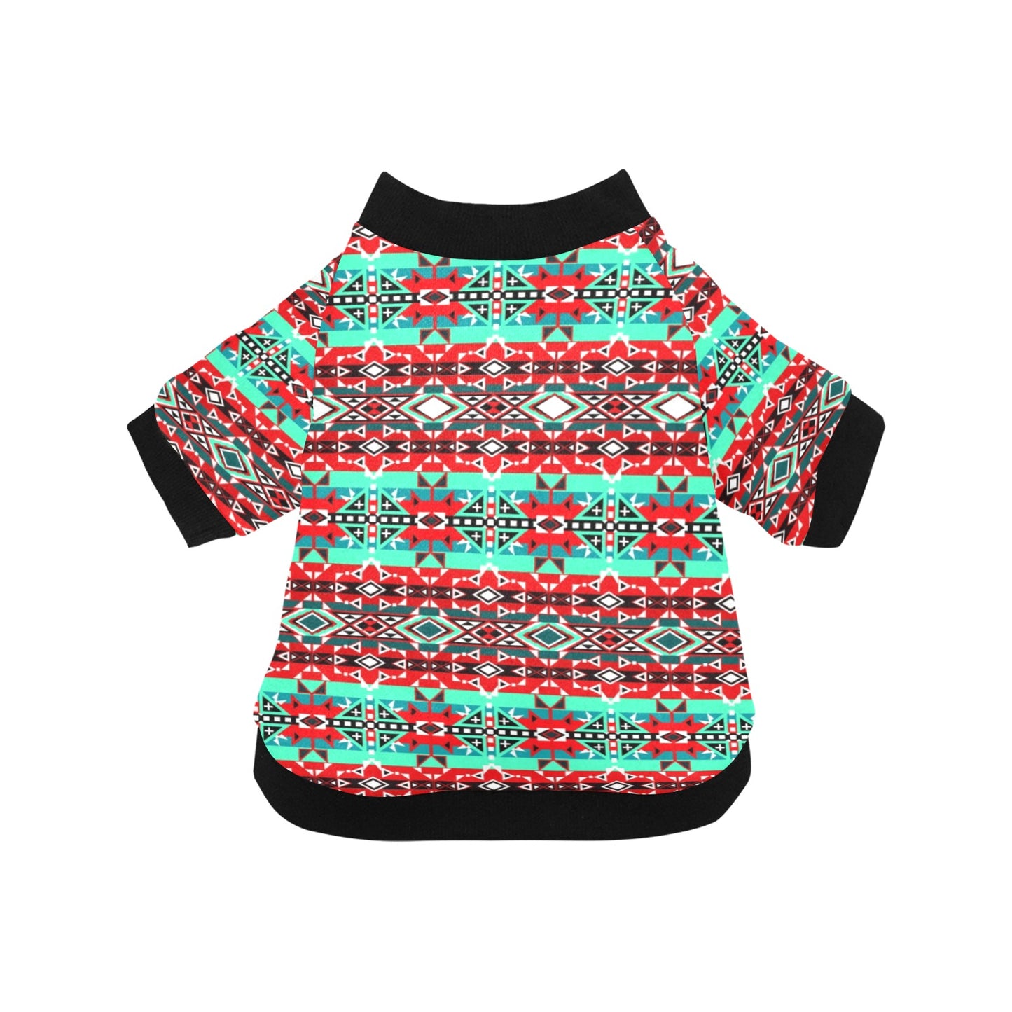 After the Southwest Rain Pet Dog Round Neck Shirt