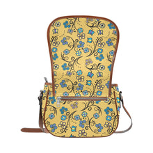 Load image into Gallery viewer, Blue Trio Tuscan Saddle Bag
