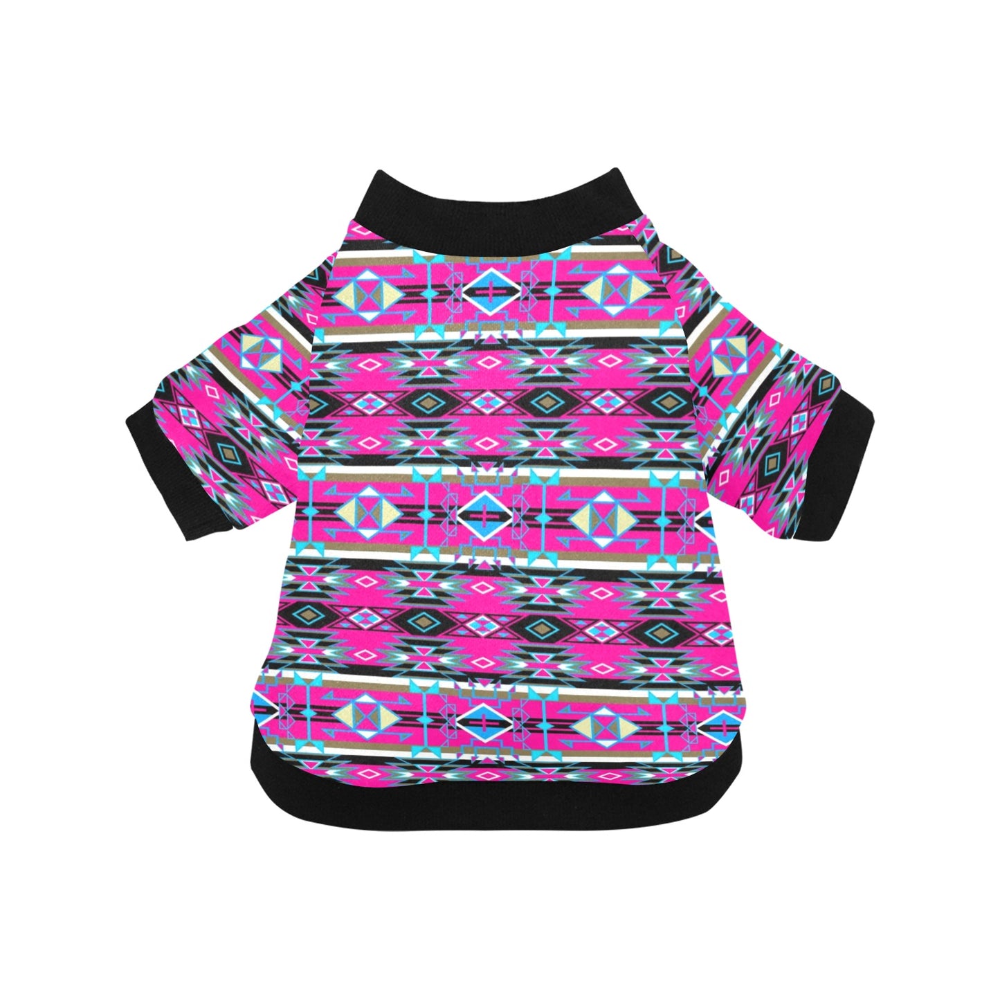 Force of Nature Sunset Storm Pet Dog Round Neck Shirt