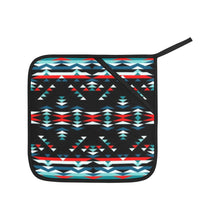 Load image into Gallery viewer, Visions of Peaceful Nights Oven Mitt &amp; Pot Holder
