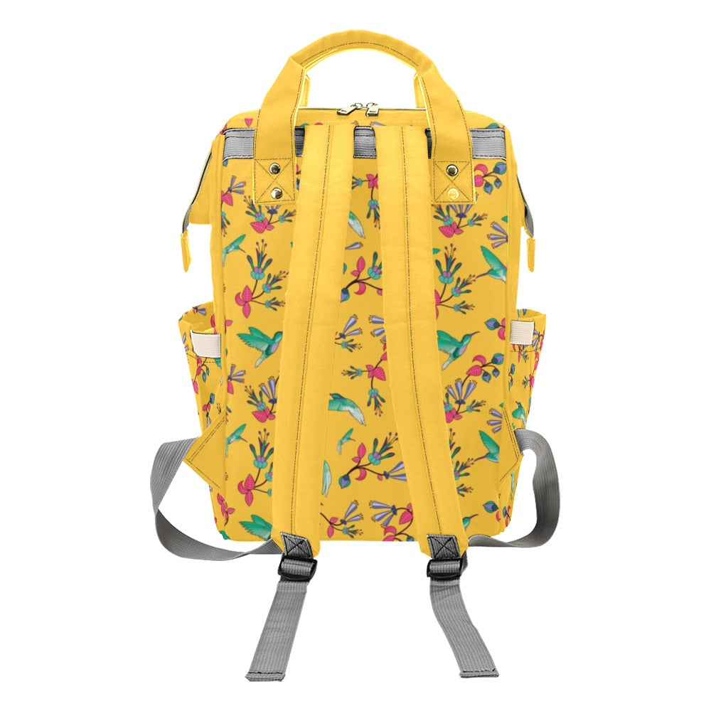 Swift Pastel Yellow Multi-Function Diaper Backpack/Diaper Bag