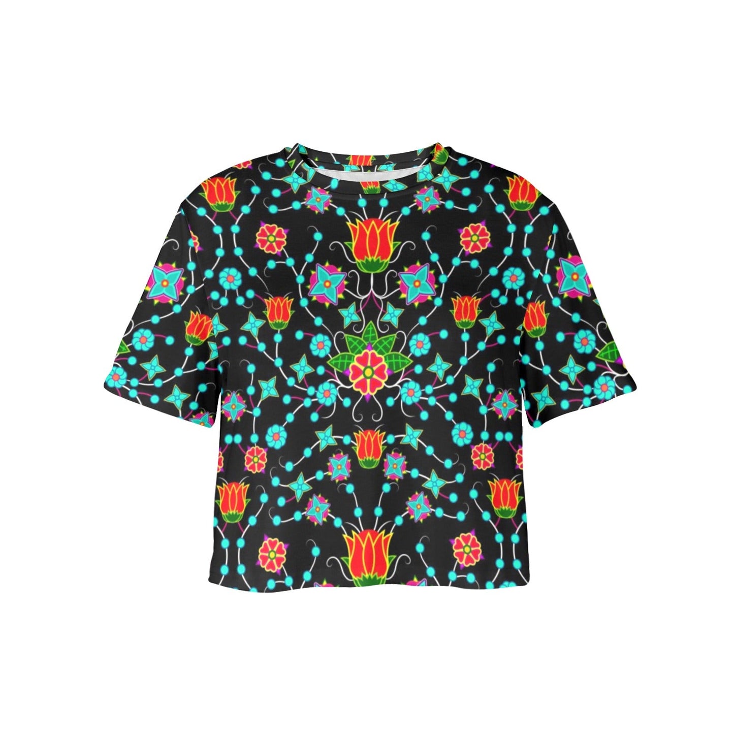 Floral Damask Upgrade Crop Top