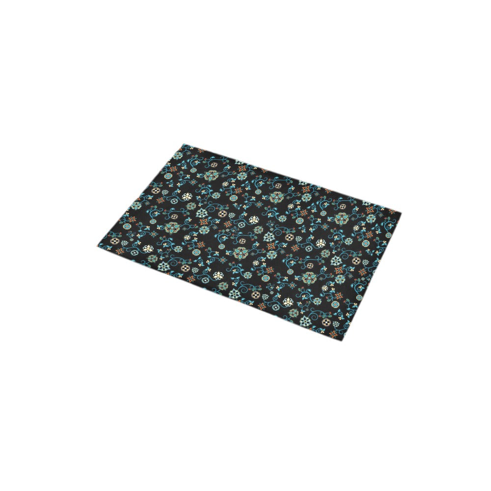 Ocean Bloom Bath Rug 16''x 28''