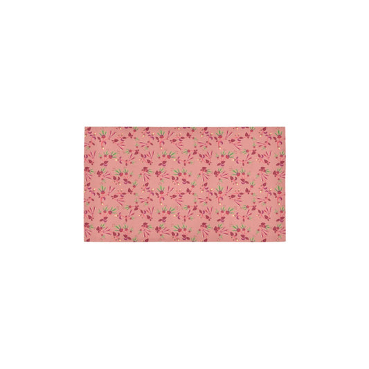 Swift Floral Peach Rouge Remix Bath Rug 16''x 28''