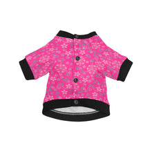 Load image into Gallery viewer, Berry Picking Pink Pet Dog Round Neck Shirt
