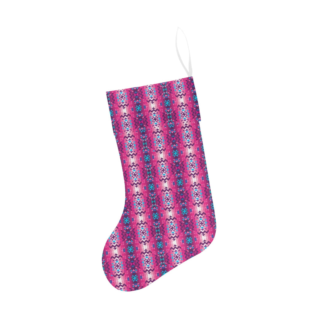 Bright Wave Christmas Stocking