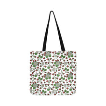 Load image into Gallery viewer, Strawberry Dreams White Reusable Shopping Bag
