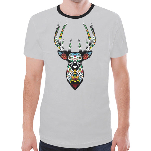 Elk Spirit Guide (Gray) New T-shirt for Men