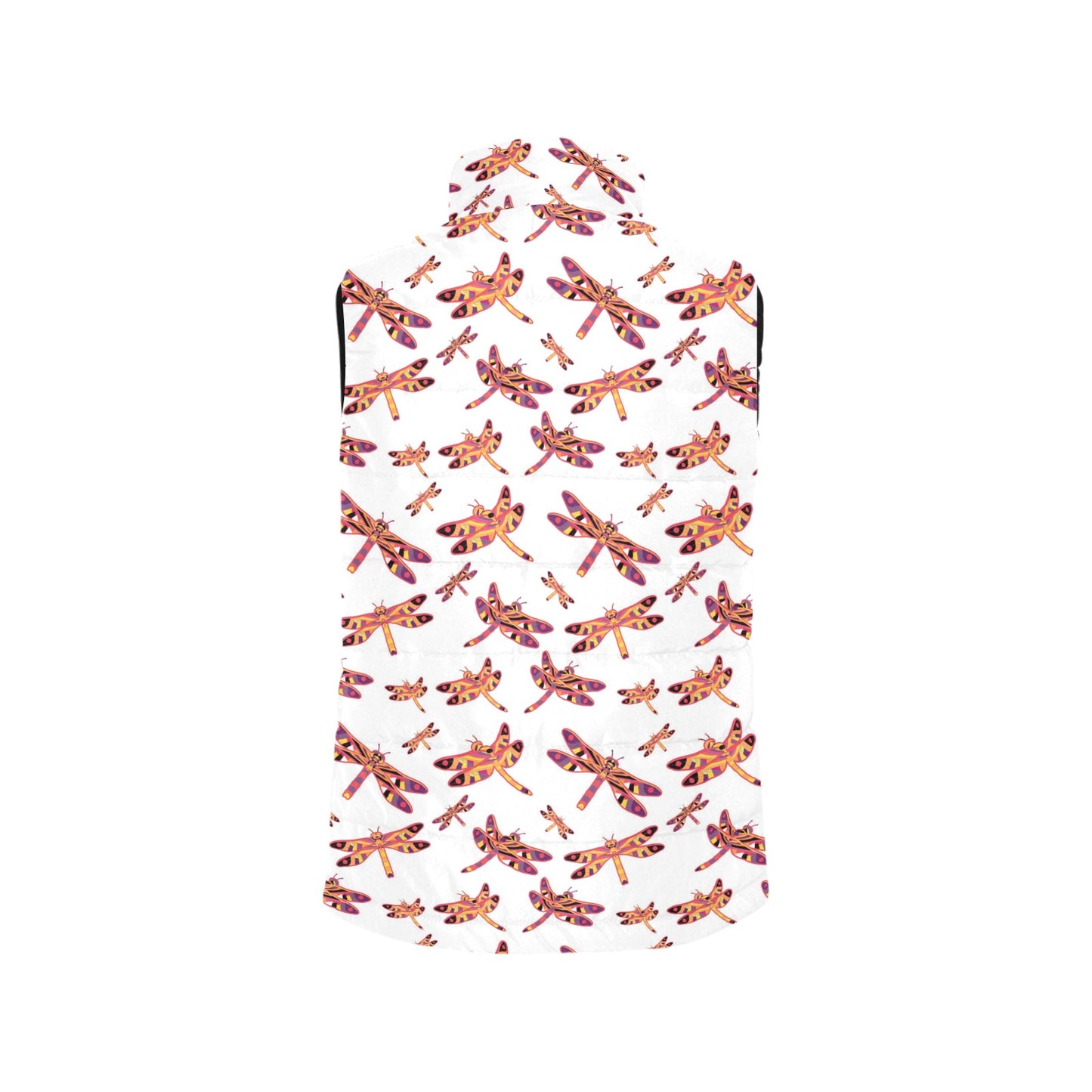 Gathering White Women's Padded Vest Jacket