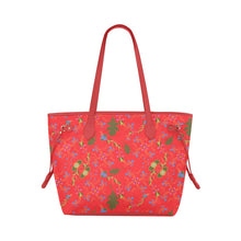 Load image into Gallery viewer, Vine Life Scarlet Clover Canvas Tote Bag
