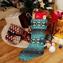 Load image into Gallery viewer, Inspire Green Christmas Stocking
